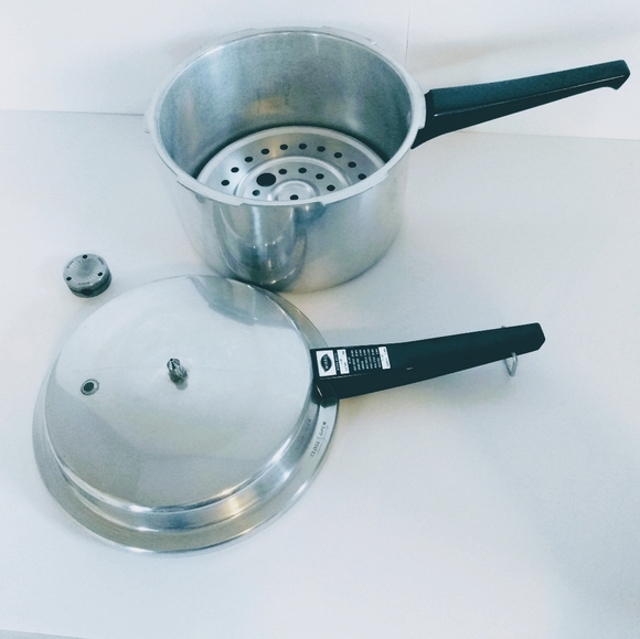 Mirro 4qt Pressure Cooker M-0294 Aluminum Vintage Cottagecore Granny Chic - Picture 6 of 14